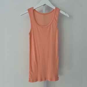 CALVIN KLEIN PEACH COTTON TANK TOP SIZE SMALL